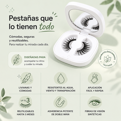 Pestañas Magnéticas Reutilizables