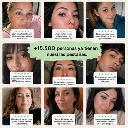 Pestañas Magnéticas Reutilizables